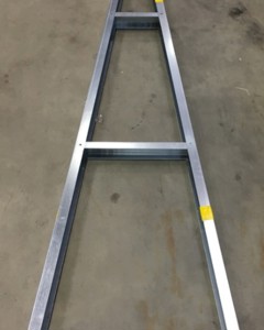 Support 3m f/pipe f/FlexVey 75/90/125 screwable